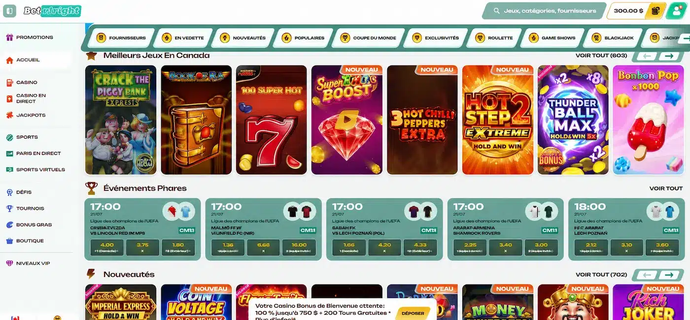 Betalright sports betting
